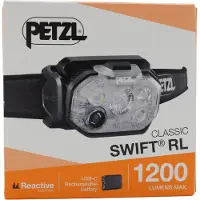 Petzl - Lanternas frontais - Swift RL Classic Black para Unissexo - Preto