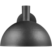 Nordlux Candeeiro de parede para exterior ARKI preto Ø 35 cm
