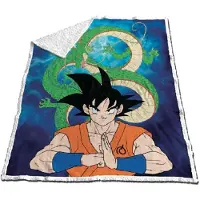 Toei Animation Cobertor De Coral Sherpa Dragon Ball Z 100x140 Cm