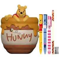Grupo Erik Conjunto De Artigos De Papelaria Winnie The Pooh Set De Escritura