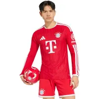 Adidas Camisola Principal Oficial de Manga Comprida 26/27 do FC Bayern München