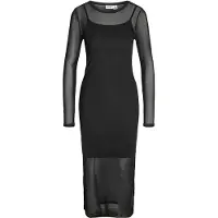 Noisy May Vestido Midi De Manga Comprida Judith