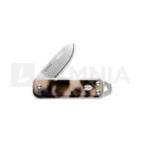 The James Brand Navalha The Elko - Desert Tortoise / Stainless / Eco-Acetate / Straight