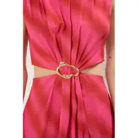 Trendyol Vestido rosa escuro / vermelho