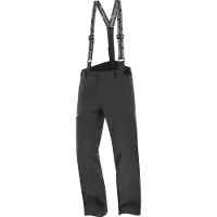 Salomon - Calças ski - Brilliant Pant M Deep Black para Homem - Tamanho S - Preto