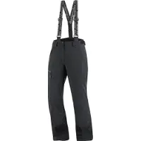 Salomon - Calças ski mulher - Brilliant Pant W Deep Black para Mulher - Tamanho L - Preto