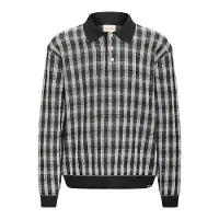 !Solid Pullover 'SDVadim' preto / branco