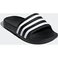 Adidas Sapato de praia/banho 'Adilette Aqua' preto / branco