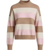 Imily Bela Pullover camelo / ecru / cor-de-rosa