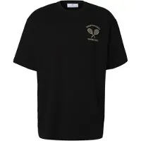 Sergio Tacchini Camisa funcionais 'Britpop' ouro / preto