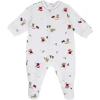 Chicco Macacão/Body bege escuro / jade / vermelho / branco