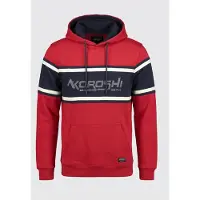 KOROSHI Sweatshirt vermelho / preto / branco