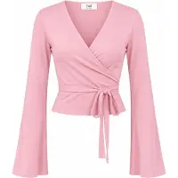 Hzl the label Casaco de malha rosa