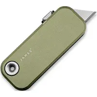 The James Brand Navalha The Palmer - OD Green / Black / Aluminum / Straight