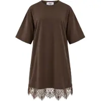 Hzl the label Vestido castanho