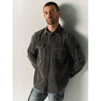 KOROSHI Camisa antracite