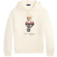 Ralph Lauren Sweatshirt 'SEASONAL FLEECE' creme / castanho / vermelho / preto