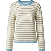 Imily Bela Pullover camurça / azul fumado / azul céu