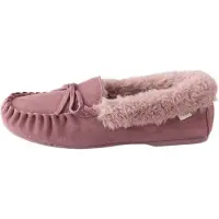 Next Mocassins rosa escurecido