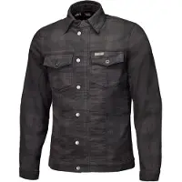 Held Woodland 62310 Camisa de motociclista Preto/Cinzento L