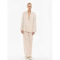 4TAILORS Blazer 'Ring' bege / branco