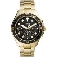 Fossil Relógio Fs5727 46mm 10atm Quartz Analogical