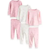 Next Pijama cor-de-rosa / rosa escurecido / offwhite