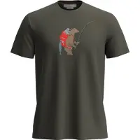 Icebreaker Camiseta De Manga Curta 150 Tech Lite Bear Catch