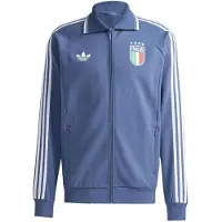 Adidas Casaco de treino 'Italy Away Anthem' azul escuro / verde / vermelho / branco