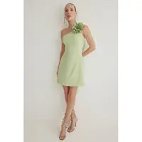 Trendyol Vestido de cocktail verde pastel