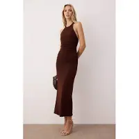Trendyol Vestido chocolate