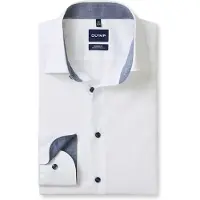 Olymp Camisa clássica 'Luxor' branco