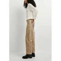 Pepe Jeans para mulher. PL2100125 Calça Kora bege (M), Casual, Algodão
