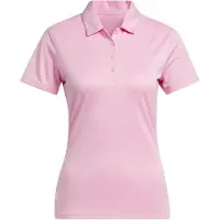 Adidas Camisa funcionais 'Women's Solid Performance Short Sleeve Polo' cor-de-rosa