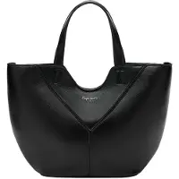 Pepe Jeans para mulher. PL0300215 Bolsa tiracolo Cevia Hexia preta (OSFA), Preto, Casual, Poliuretano