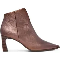 Hispanitas para mulher. HI265076 Botins de pele Paris taupe (41), Couro, 3 a 5cm, Zíper, Casual