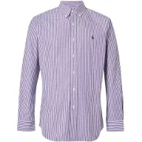 Ralph Lauren Camisa roxo / branco