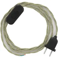 Creative Cables Cabo De Lâmpada Braided 1.80 M