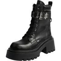 Buffalo Botim com fivela 'Liv' preto