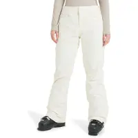 Roxy - Calças ski mulher - Backyard Pant Whisper White para Mulher - Tamanho L - Branco