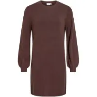 Vila Vestido de malha 'VIRIL' chocolate
