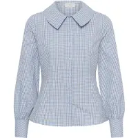 Kaffe Camisa azul céu