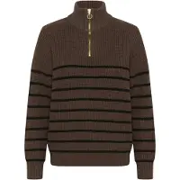 Kaffe Pullover 'Alioa' castanho / preto