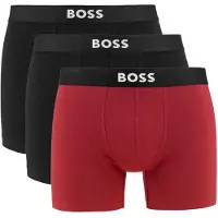 BOSS Boxers vermelho / preto / branco