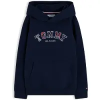 Tommy Hilfiger Sweatshirt 'HERITAGE' navy / vermelho escuro / branco