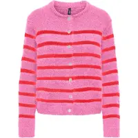 ONLY Casaco de malha 'ONLMAGGIE' rosa / vermelho