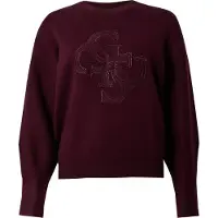 GUESS Pullover 'EVELYN' vermelho vinho