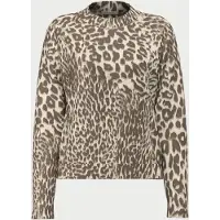 GUESS Pullover 'HELEN' bege / castanho / castanho claro