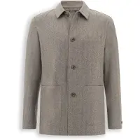 Boggi Milano Jaqueta 'Herringbone' taupe