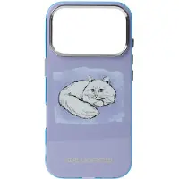 Karl Lagerfeld Capas para smartphones azul / mistura de cores